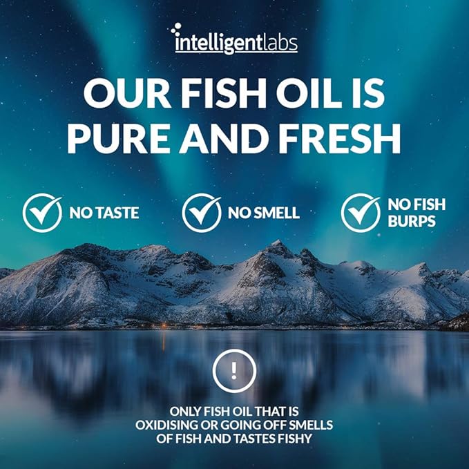 Intelligent Labs Triglyceride Omega 3 2250mg per 3-Capsule Serving 120 Softgels