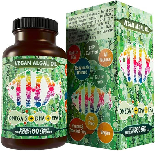 Vegan Omega 3 Algae Oil