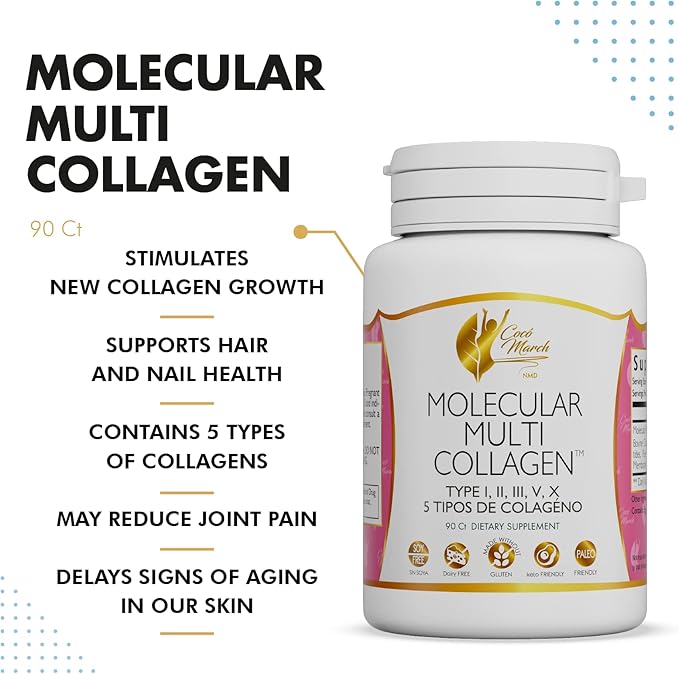 Coco March Molecular Multi-Collagen 90 Capsules