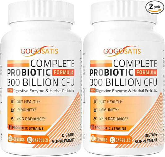 Probiotics for Women & Men, 300 11 Strains, 120 Capsules