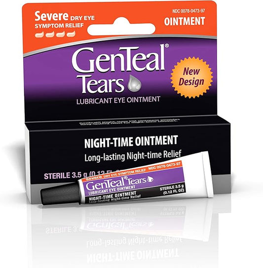 Genteal Tears Night-Time Ointment 3.5g Clear 0.12 Fl