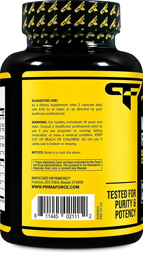 Primaforce Multivitamin for Men Capsules [120 caps]