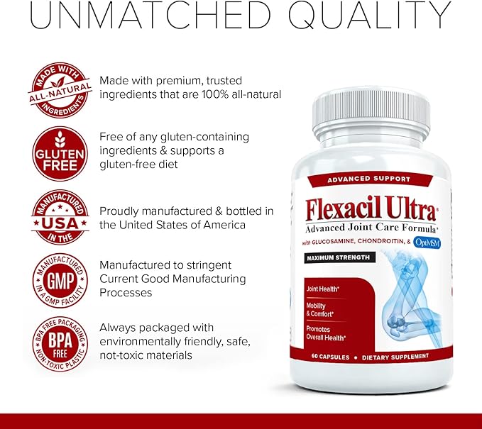 (3 Bottles) Maximum Strength Joint Health 60ct Each