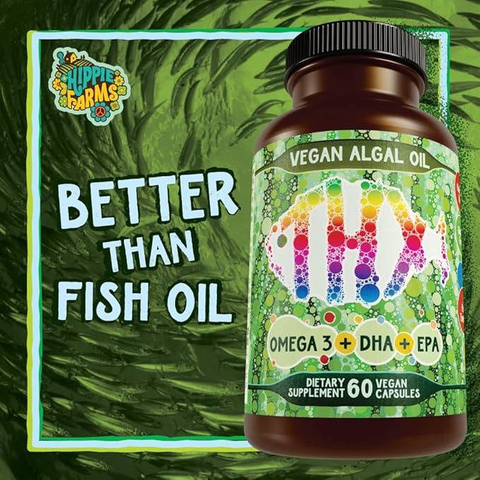 Vegan Omega 3 Algae Oil