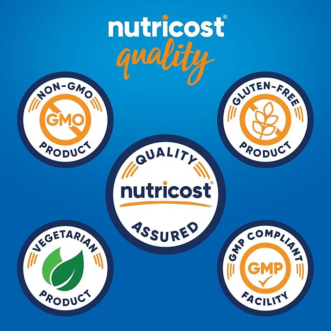 Nutricost L-Glutamine Powder 500 Grams (Fruit