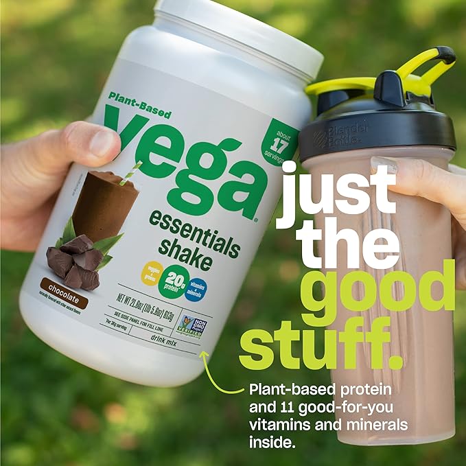 Vega Essentials Plant Based Protein Powder, Vanilla 2.3 lbs