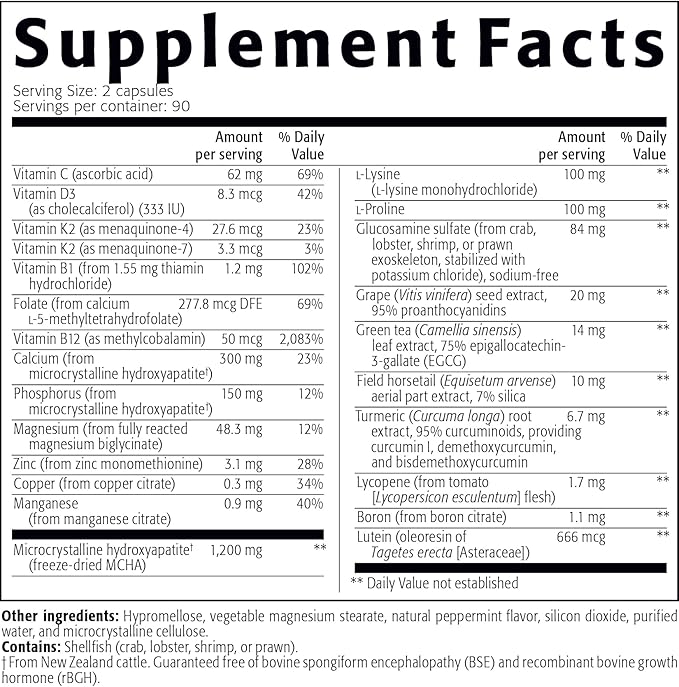 NEW ROOTS HERBAL Strong Bones D3, VIT K2 (MK-7) (MK-7) - 180 Veg