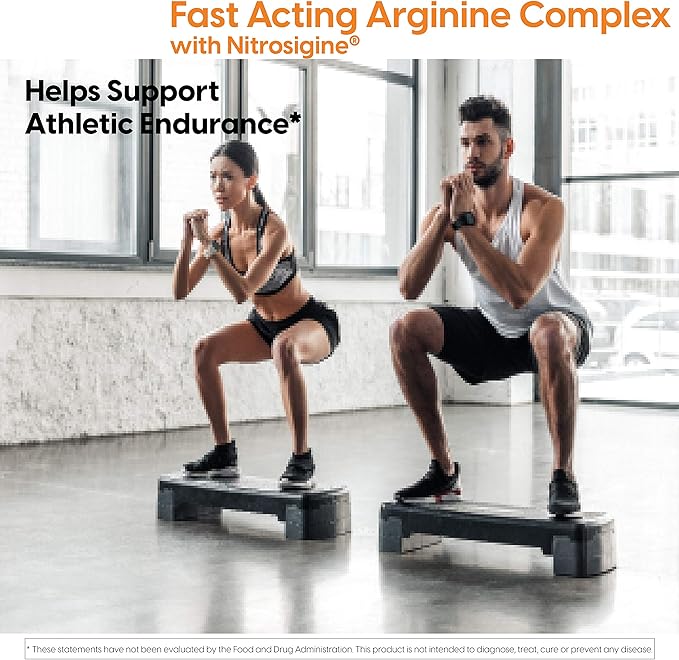 Doctor's Best Fast Acting Arginine Complex 750mg, White (DRB-00406), Tablet, 60 count