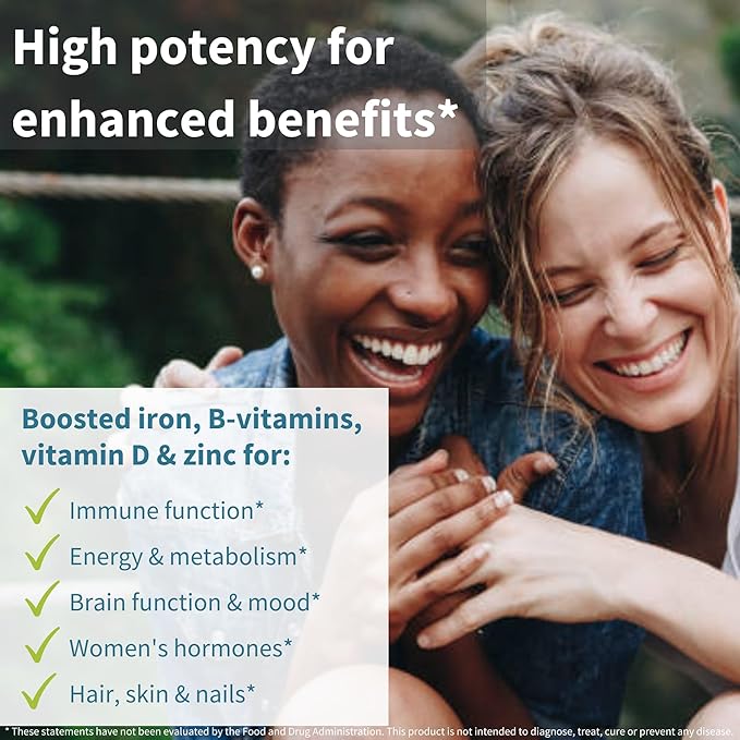 Methylated Women's Multivitamin, Methylated Folate 60 Tablets,