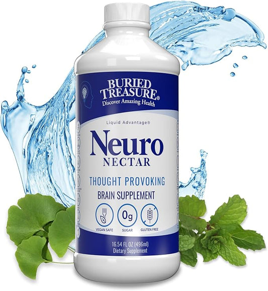 Buried Treasure Neuro Nectar Memory and 16 oz