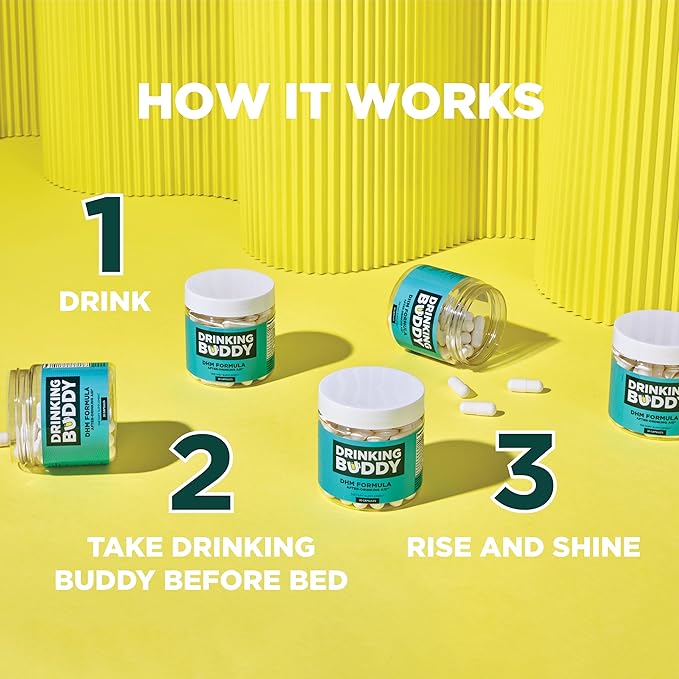 (3pack, After-Drinking Aid with DHM, Prickly