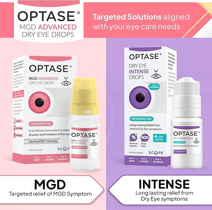 OPTASE MGD Advanced Dry Eye Drops .33 fl 300 Drops