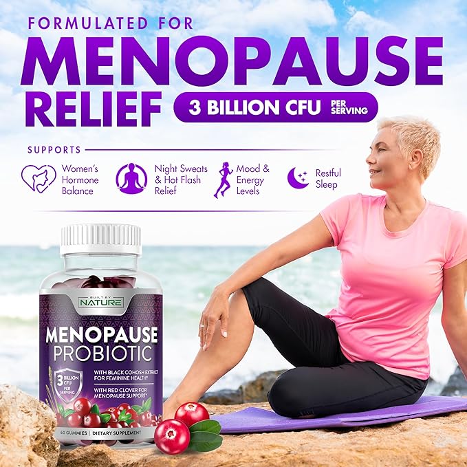 Menopause Supplements for Women 60 Gummies