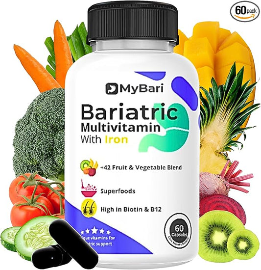 All-in-One Bariatric Multivitamin with Iron 42+ Fruit 60 Liquid