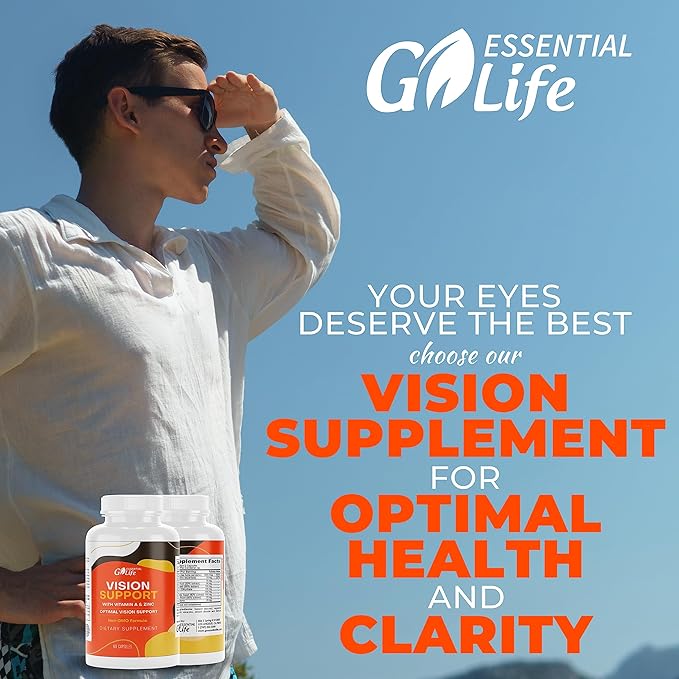 Vision Support Supplement 20mg for 60 Capsules