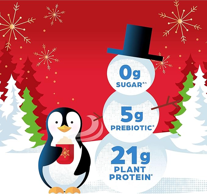Orgain Organic Vegan Protein Powder, Peppermint 21g of 5g Prebiotic 1.02 lb