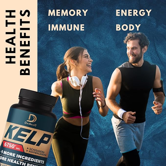 10in1 Kelp Supplement 3 Months 6750mg 90 Vegan