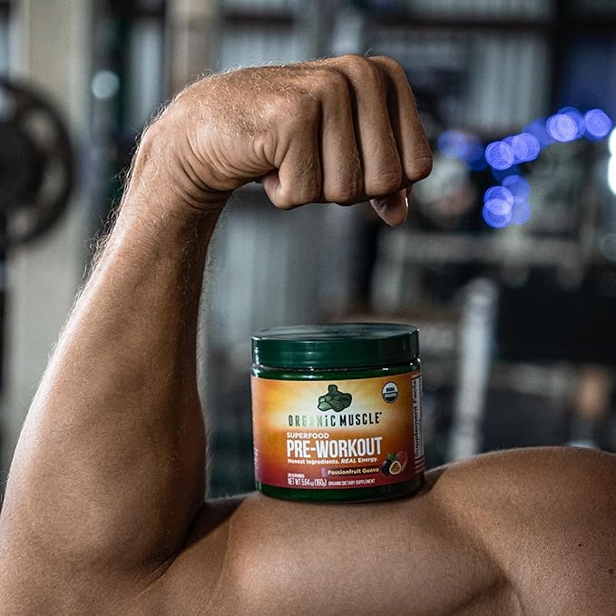 Organic Muscle Clean Pre Workout Powder