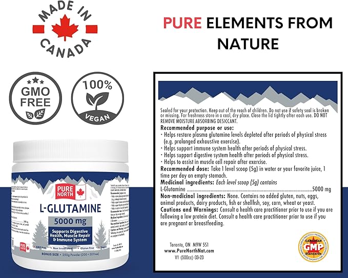 L-Glutamine 5000mg 250g