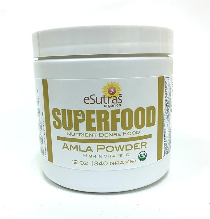 Organic Amla Powder 12 oz, 30