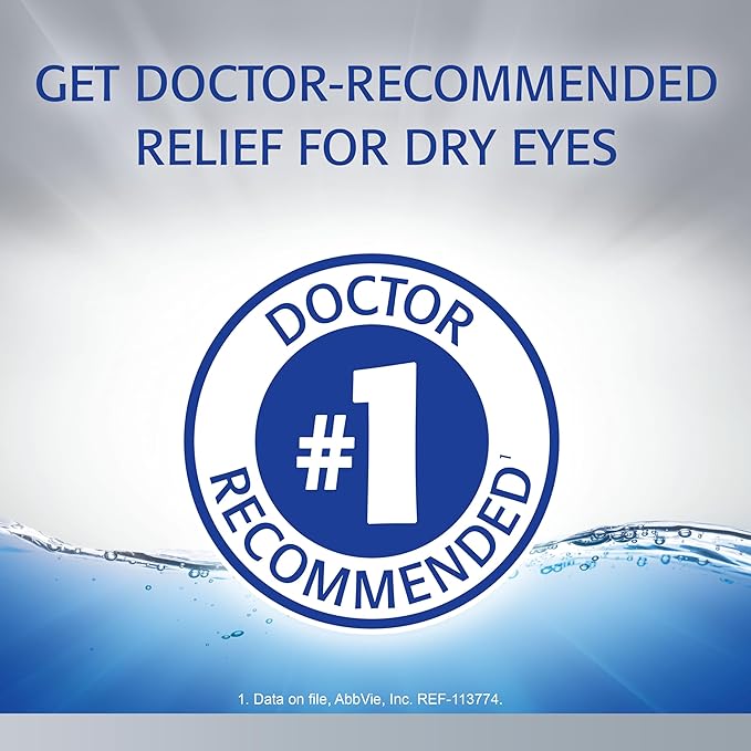 Refresh Optive Advanced Eye Drops, 0.33