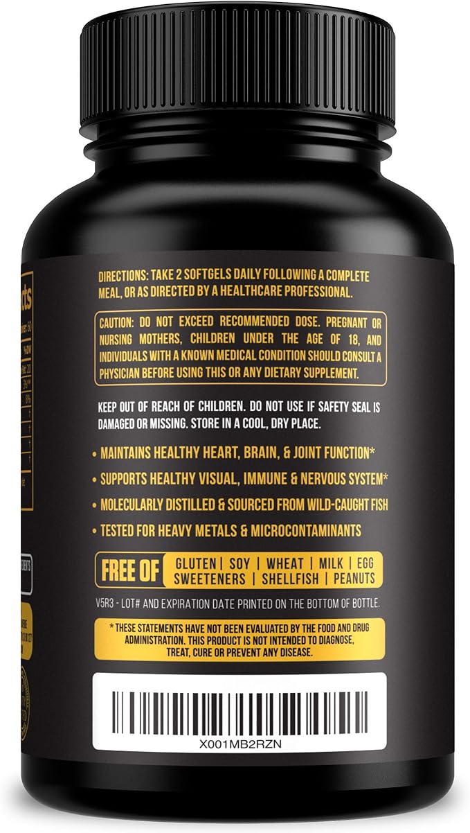 Omega 3 Fish Oil Triple Strength 120 Softgel