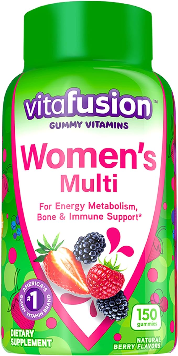 Vitafusion Women's Multivitamin Gummies (150 Count) D3 Gummy (120 Count)