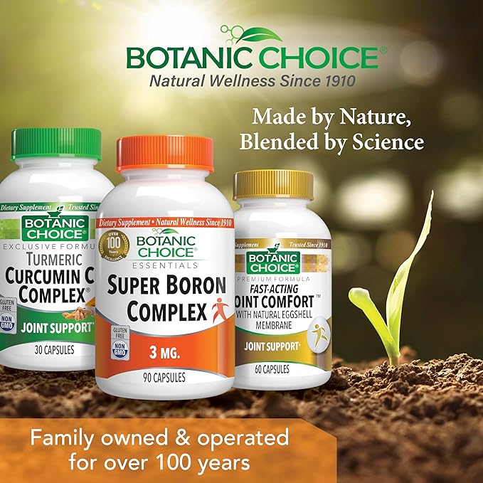 Botanic Choice Super Boron Complex (3mg) 3 Forms 2 Pack
