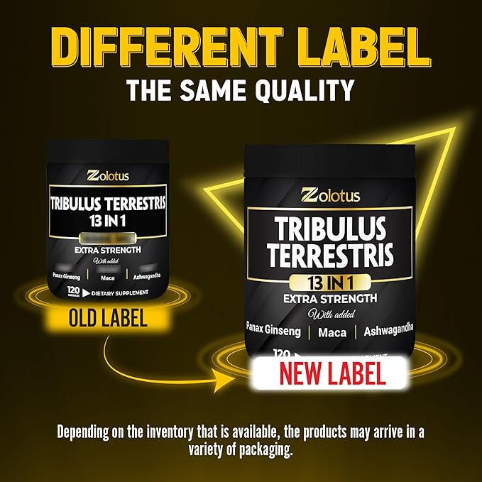13in1 Tribulus Terrestris Capsules 16000mg Per 120 Counts
