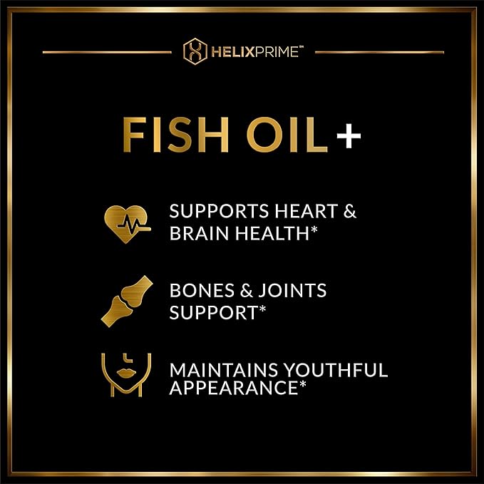 Fish Oil Omega 3 Supplements 60 Softgels
