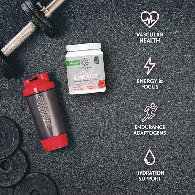 Sunwarrior Plant-based Preworkout Powder Hydration Blend 30 Servings