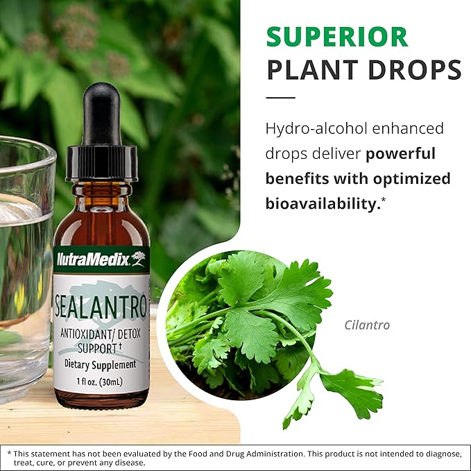 NutraMedix Sealantro - Body Detox Drops (1oz)