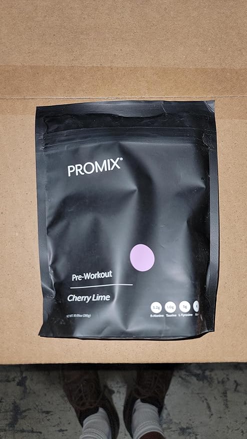 Promix Pre-Workout Powder, Cherry Lime B12, Caffeine,