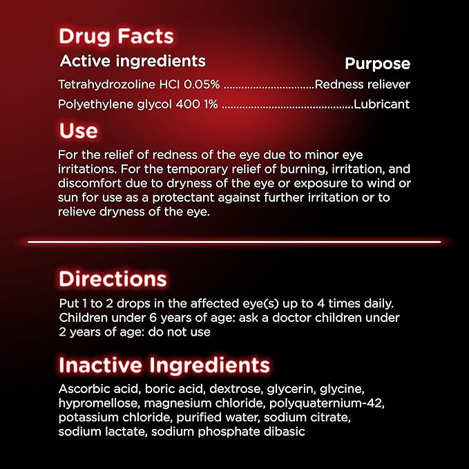 Visine Red Eye Hydrating Comfort Redness 0.28 fl.