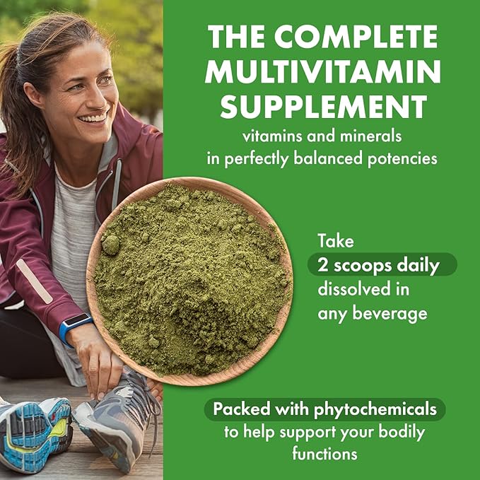 PURE ESSENCE LABS LifeEssence Multivitamin Powder D3, B12, B12, and 7.3 oz