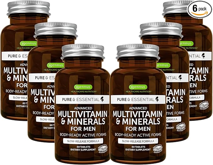 Men's Multivitamin, Clean Label & Vegan,