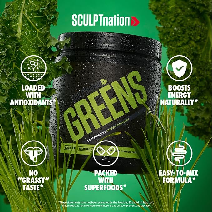 Sculpt Nation by V Shred Greens 30-Day Supply