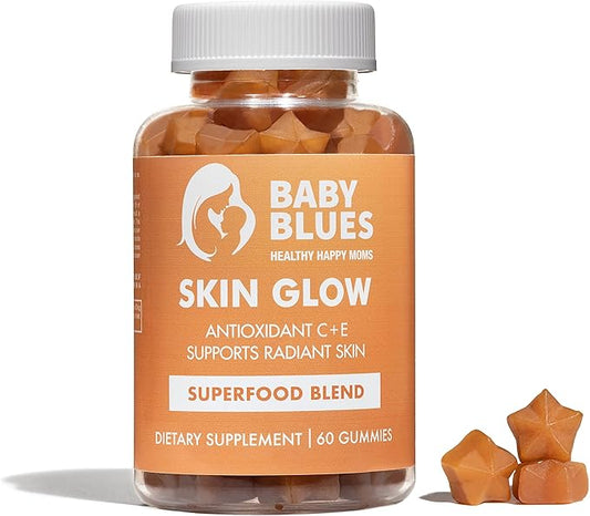 Baby Blues: Superfood Skin Glow Gummies 14 Collagen