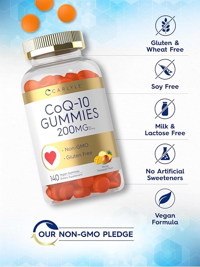 Carlyle CoQ10 Gummies 200 mg 140 Count