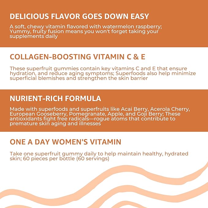 Baby Blues: Superfood Skin Glow Gummies 14 Collagen