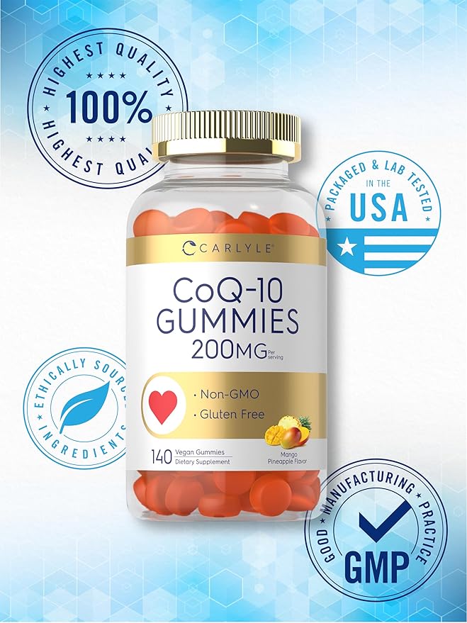 Carlyle CoQ10 Gummies 200 mg 140 Count