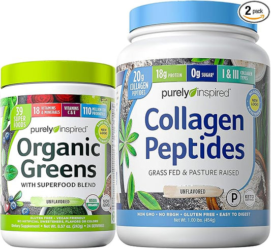 Purely Inspired Organic Greens Powder, Organic (24 Servings) (23 Servings)
