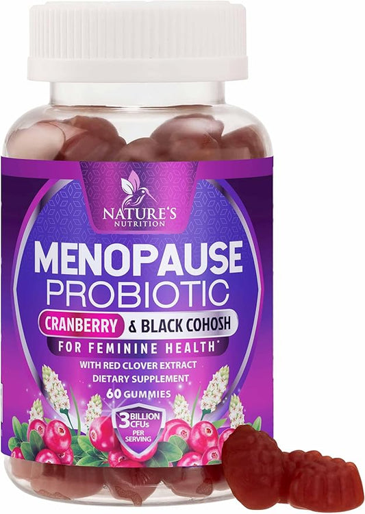 Menopause Probiotic for Women Gummy 3 Billion 60 Gummies