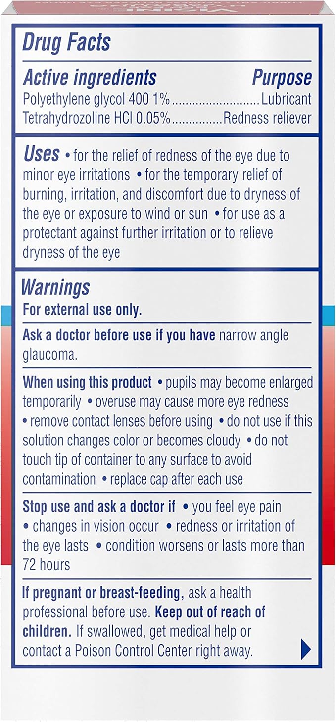 Visine Red Eye Hydrating Comfort Redness 0.5 fl.