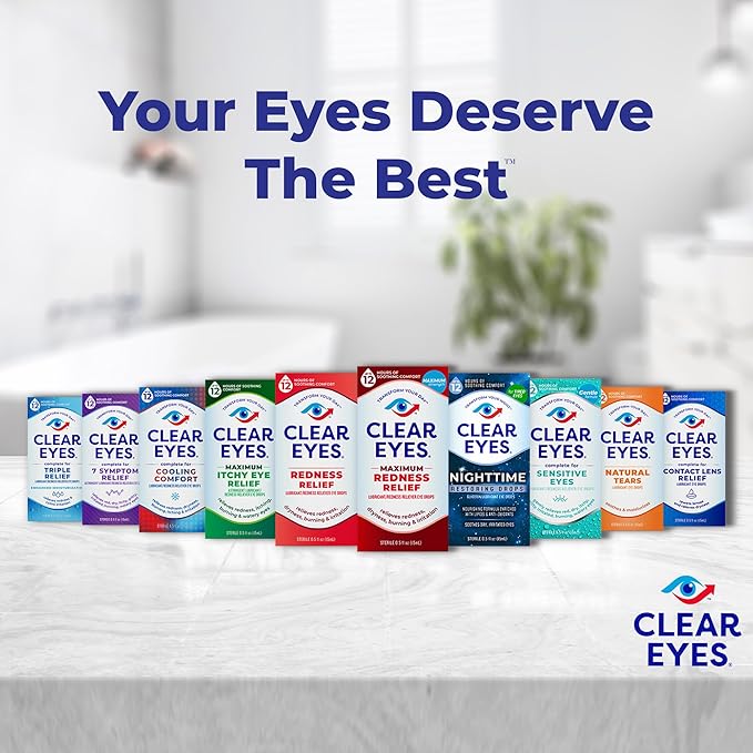 Clear Eyes Cooling Comfort Relief Eye 0.5 Fl