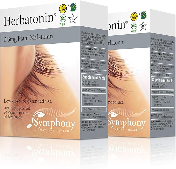 0.3mg – The First Phyto-Melatonin (Natural 90 Vegan (90 Day 2)