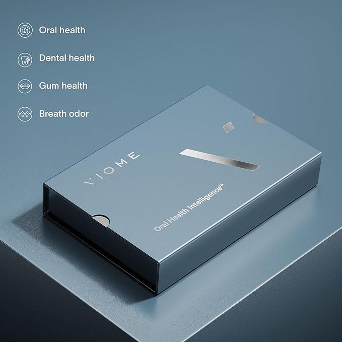 Viome at-Home Oral Microbiome Test Kit for Women & Men, Get Personalized Food & Oral Hygiene Product Recommendations + Detailed Health Analysis