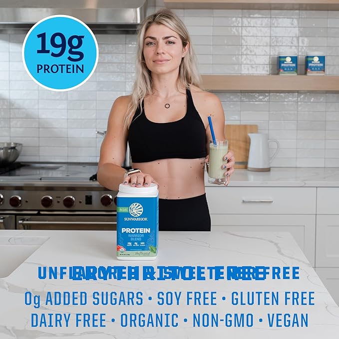 Vegan Organic Protein Powder Plant-based 30 Servings