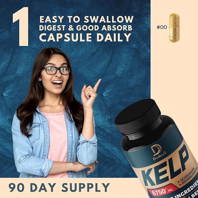 10in1 Kelp Supplement 3 Months 6750mg 90 Vegan