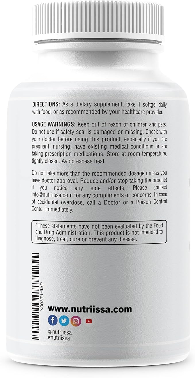 CoQ10 1000mg - High Dose for: